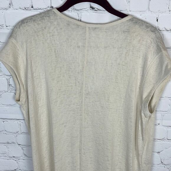 Athleta Cream Relaxed Fit Maxi Dress - Picture 6 of 8